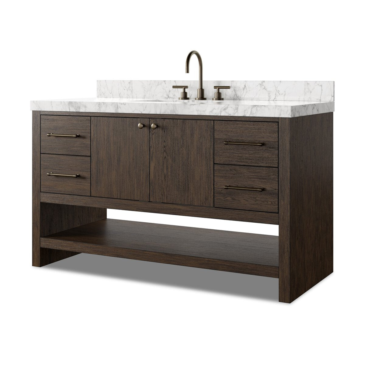 Anthem Single Wide Vanity - Satin Espresso Oak Veneer - 240194-005_2