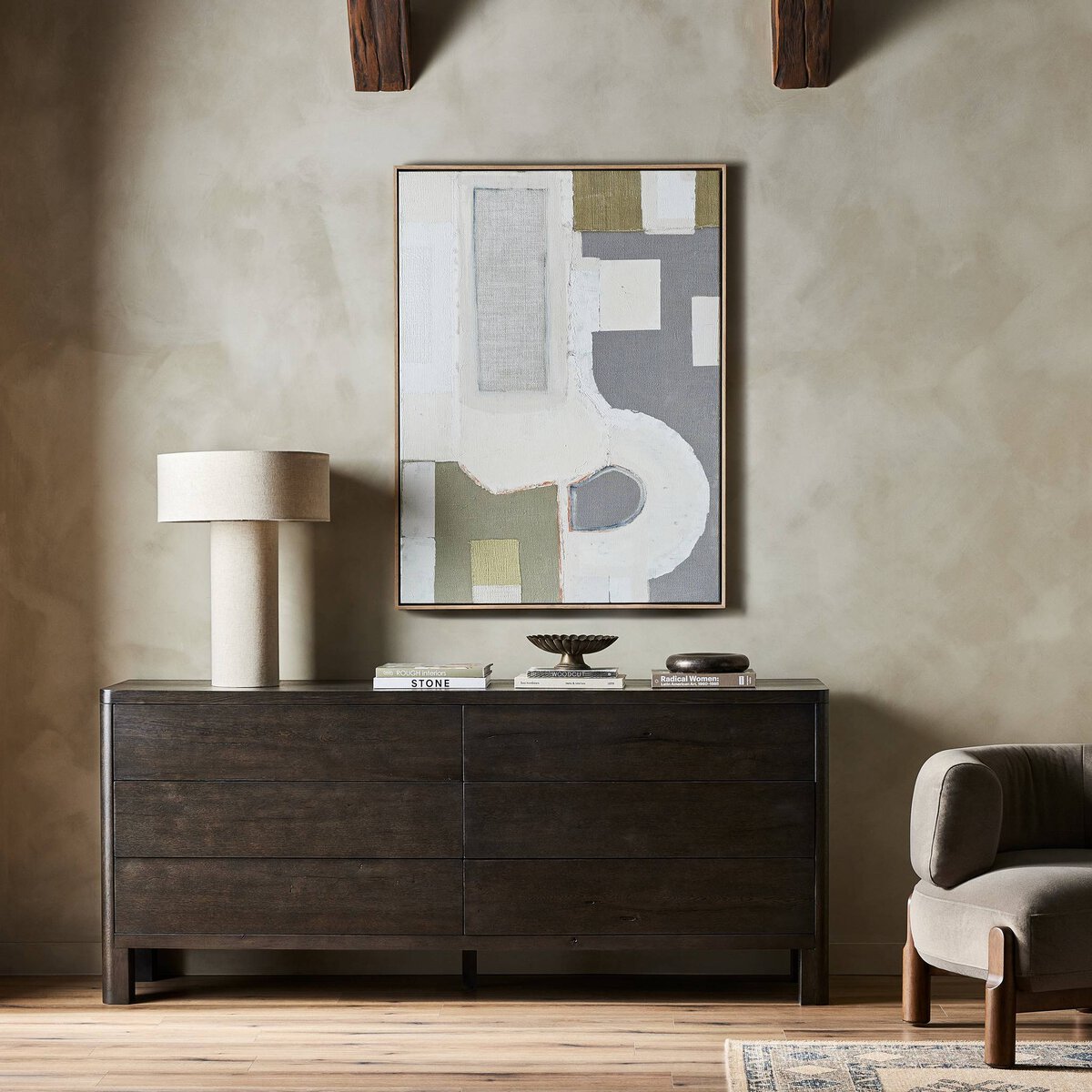Noeline 6 Drawer Dresser