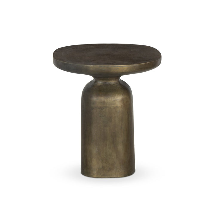 Odessa End Table - Textured Aged Brass - 241387-003_1