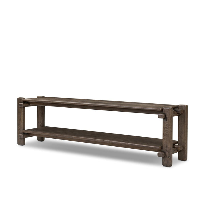 Marcia Low Console Table - Grey Reclaimed French Oak - 242151-002_2
