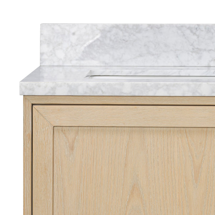 Millie Double Vanity - Satin Bleached Oak Veneer - 242425-002_6