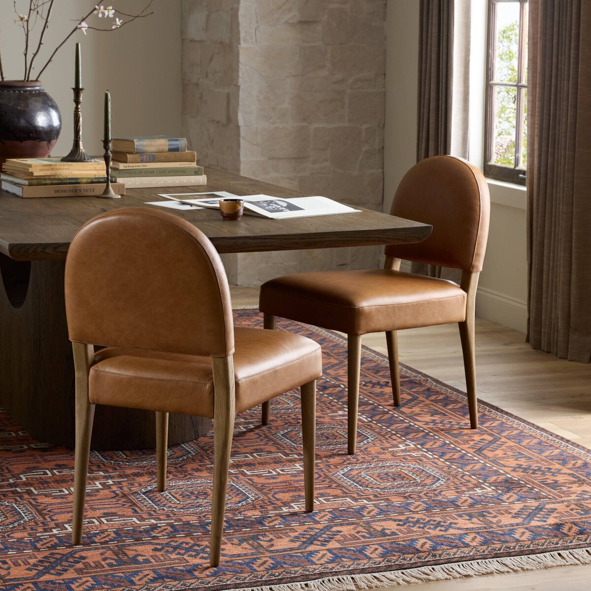 Abilene Dining Chair - Chaps Saddle - 242651-007_4