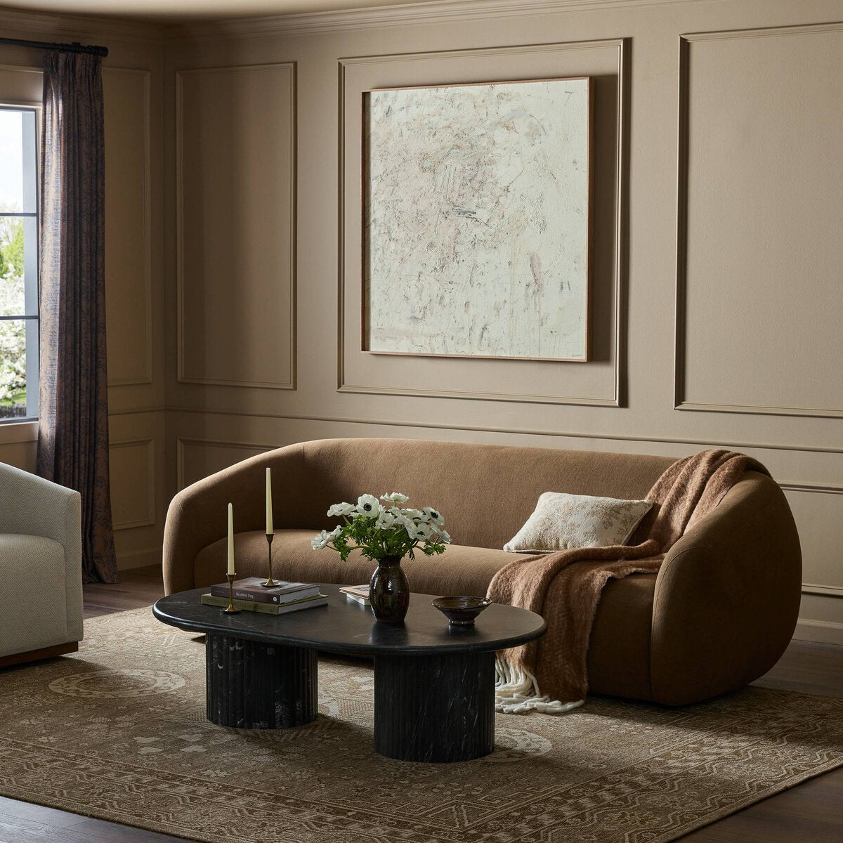 Channing Sofa - Crypton Nomad Mushroom - 100" - 243002-002_4