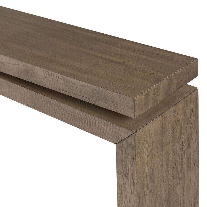Matthes Console Table - 94" - Rustic Grey Veneer - 243556-005_7