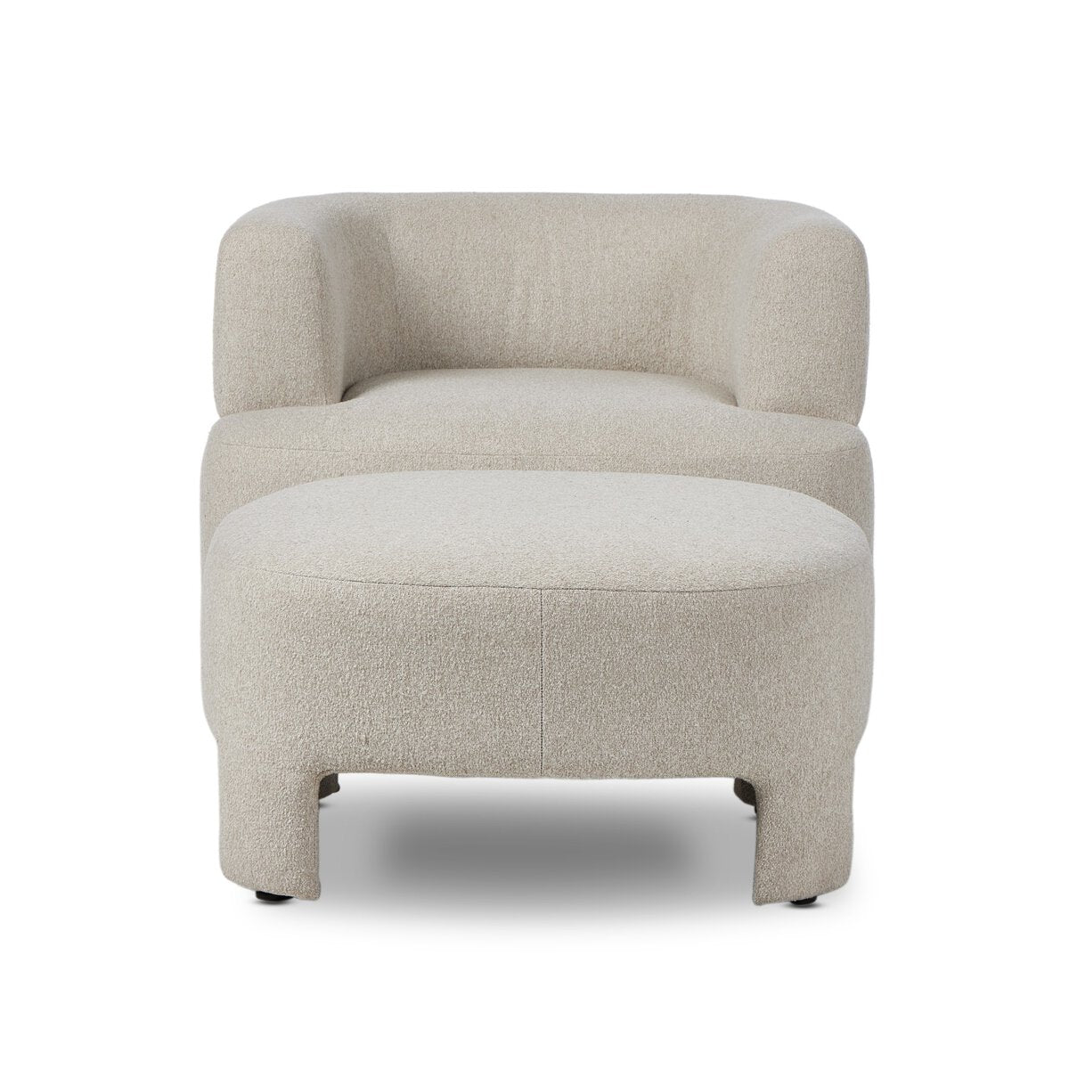 Olvera Chair w/ Ottoman