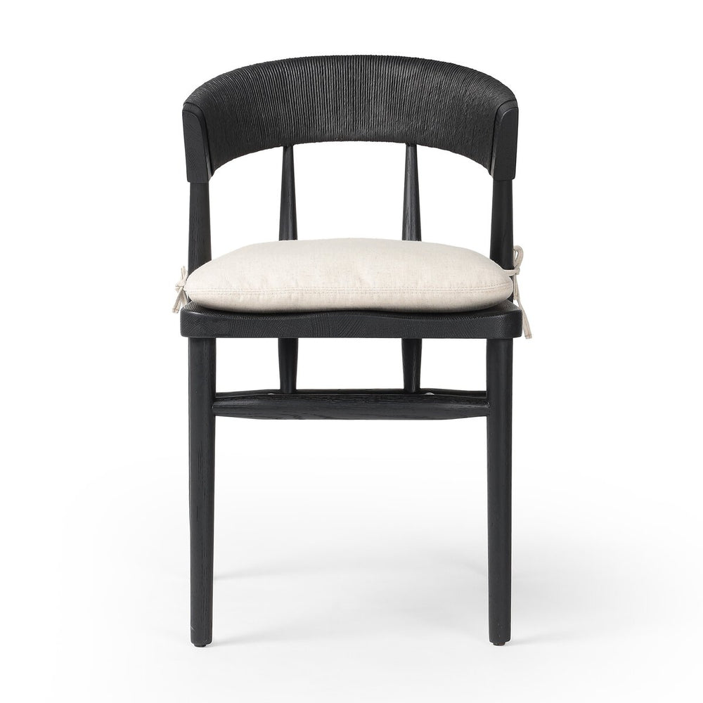 Buxton Dining Chair - Black Brushed Ash - Savile Flax - 247998-002_1