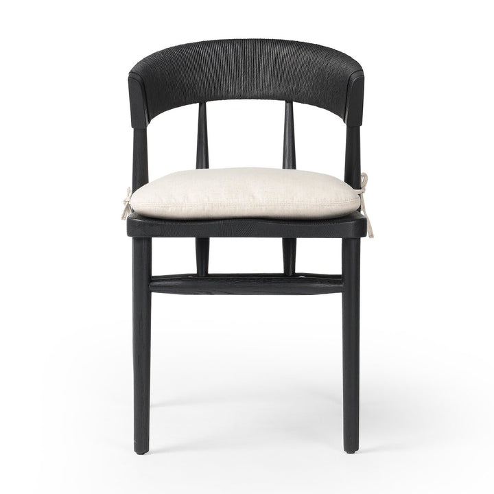 Buxton Dining Chair - Black Brushed Ash - Savile Flax - 247998-002_1