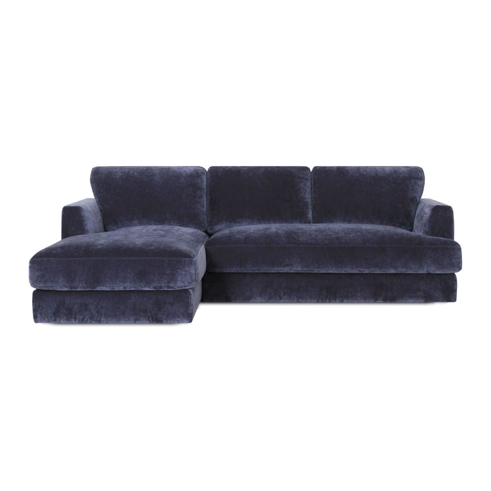 Side view of Houston sectional with minimalist track arms