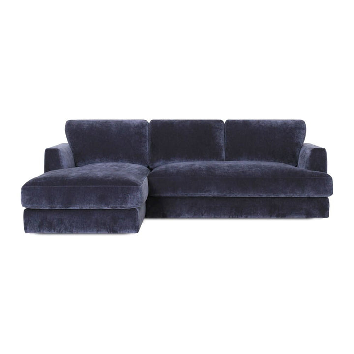 Side view of Houston sectional with minimalist track arms