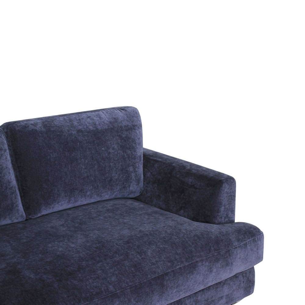Houston sectional sofa styled in a small modern living room