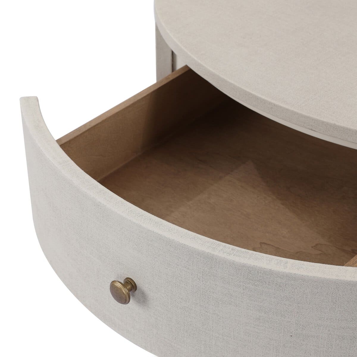 Amelia Oval One Drawer Nightstand