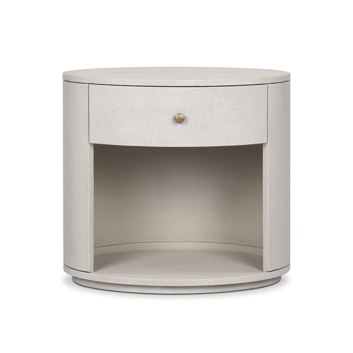 Amelia Oval One Drawer Nightstand