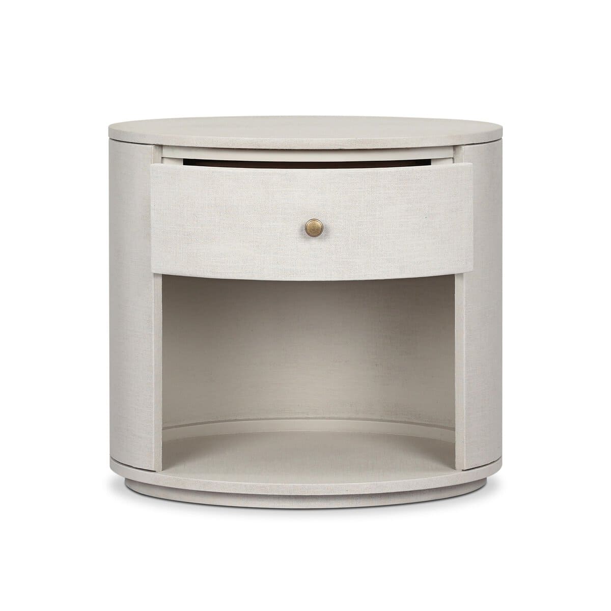Amelia Oval One Drawer Nightstand