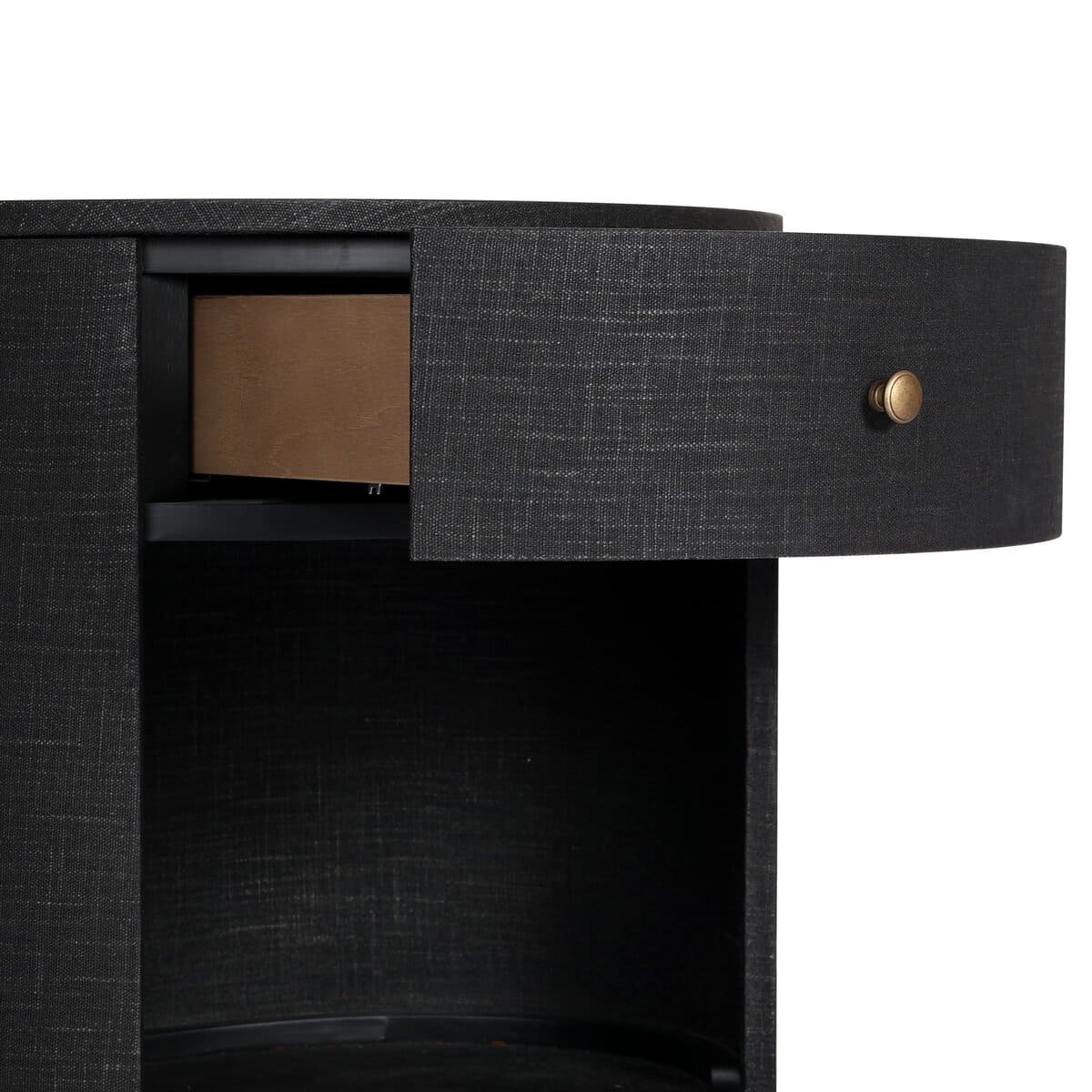 Amelia Oval One Drawer Nightstand