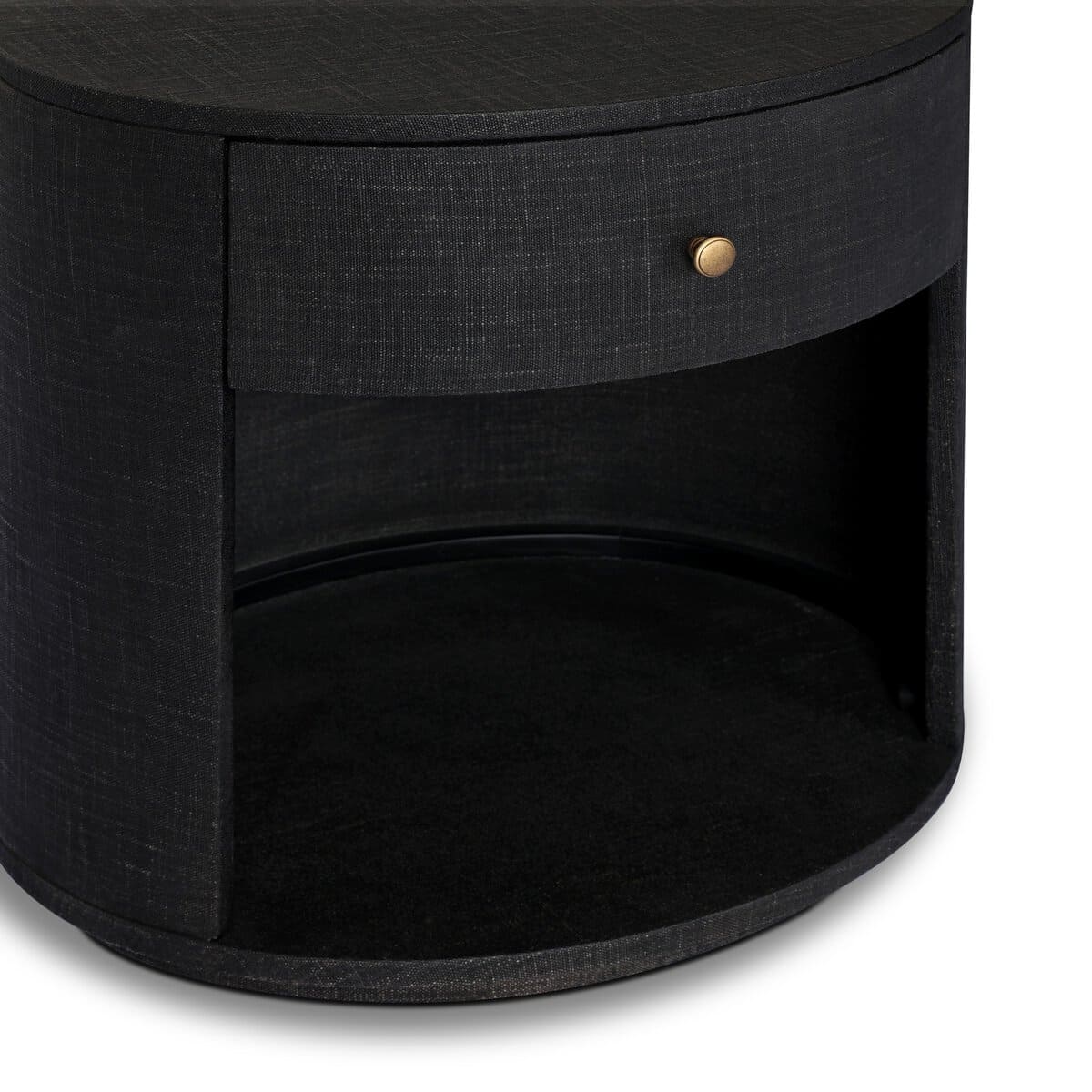 Amelia Oval One Drawer Nightstand