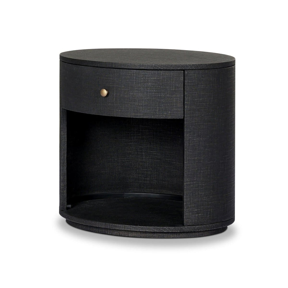 Amelia Oval One Drawer Nightstand