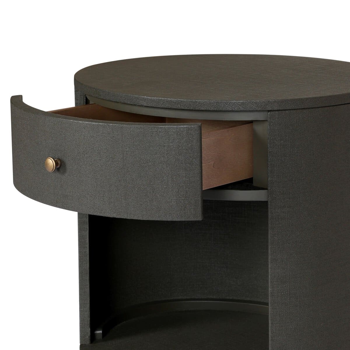 Amelia Oval One Drawer Nightstand