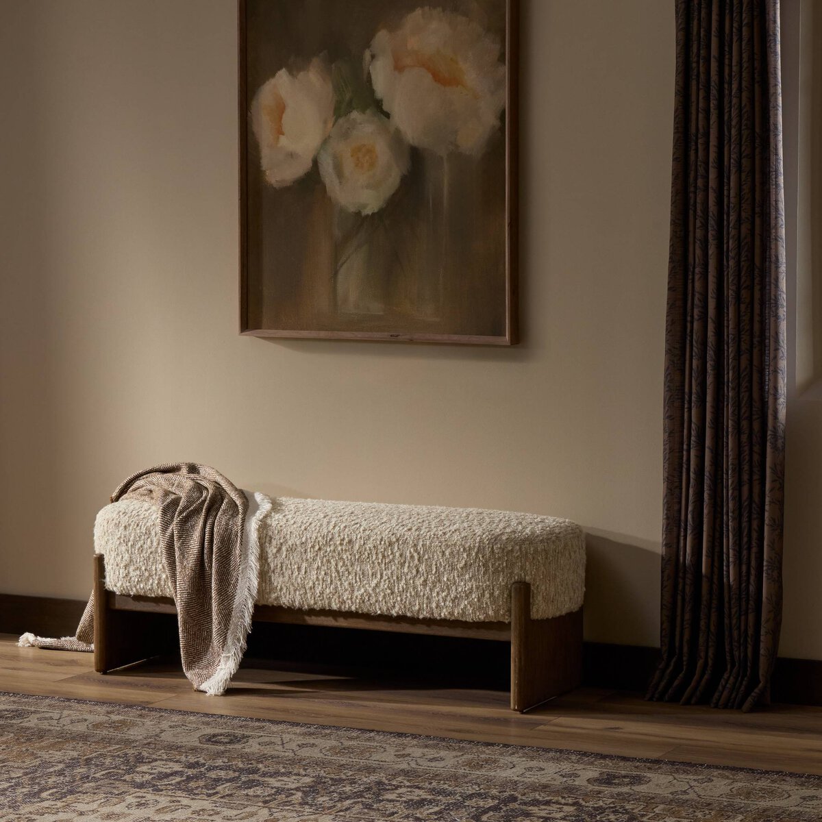Kirby Accent Bench - 60" - Solema Cream - 252546-001_4