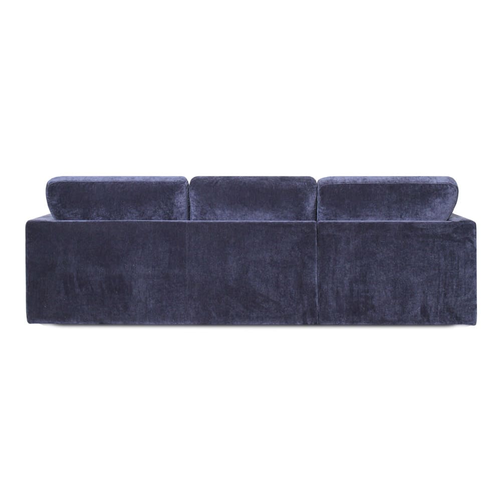 Houston Livable Luxe sectional with deep-seated cushions