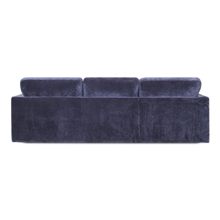 Houston Livable Luxe sectional with deep-seated cushions