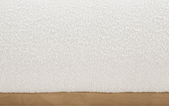 Vaughn Boucle Fabric Upholstered Twin Bed - Cream - B1209-Twin-CREAM_7