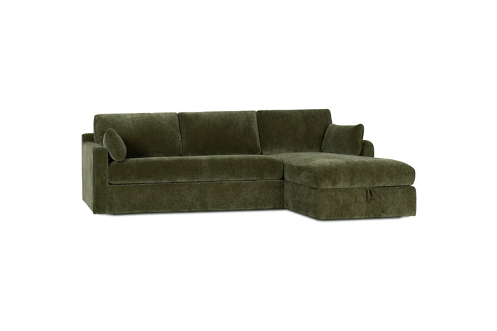 Sectional Sofa Bed Alden With Hidden Storage Chaise