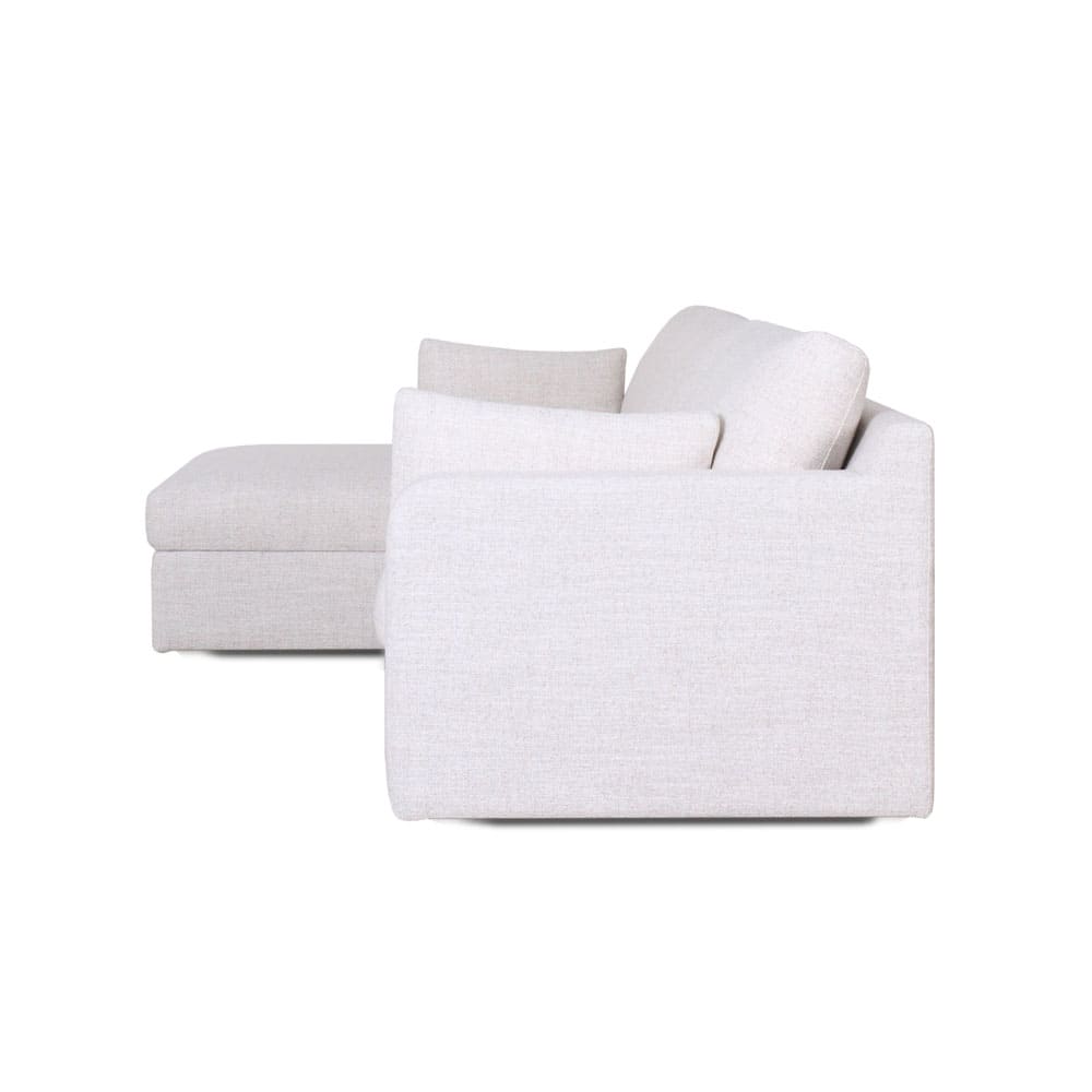 Front view of Alden sleeper sectional sofa