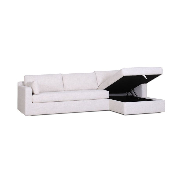 Top view of Alden sleeper sectional showing layout