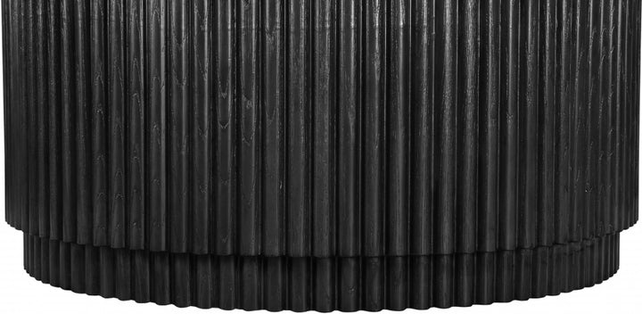 Ronin Solid Wood And Oak Veneer Coffee Table - Black - 99055-CT-BLACK-merid_4