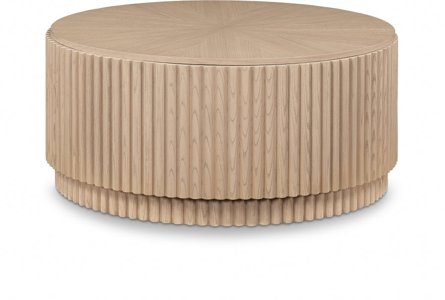 Ronin Solid Wood And Oak Veneer Coffee Table - Natural - 99055-CT-NATURAL-merid_1