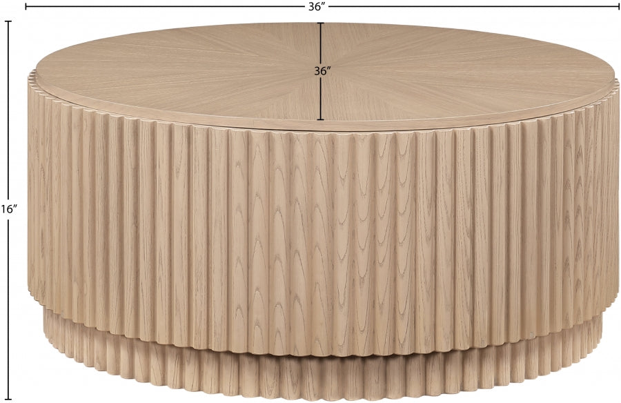 Ronin Solid Wood And Oak Veneer Coffee Table - Natural - 99055-CT-NATURAL-merid_5