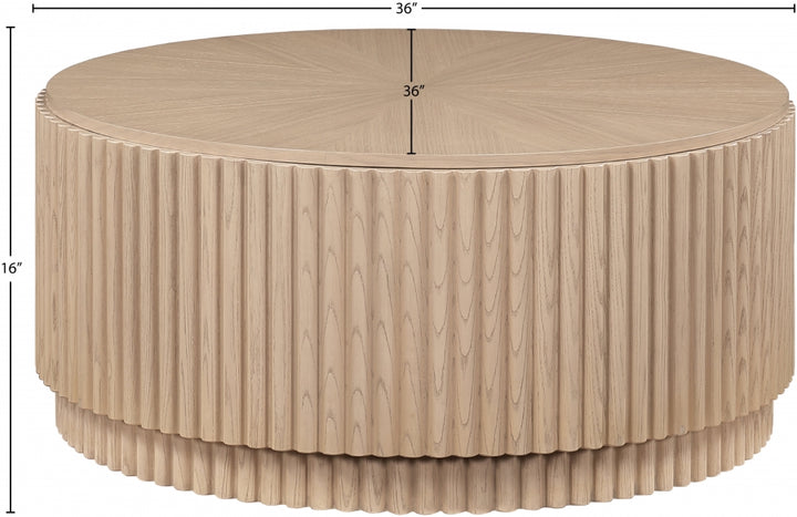 Ronin Solid Wood And Oak Veneer Coffee Table - Natural - 99055-CT-NATURAL-merid_5