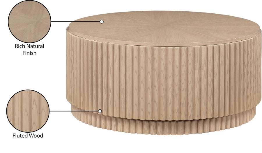 Ronin Solid Wood And Oak Veneer Coffee Table - Natural - 99055-CT-NATURAL-merid_6