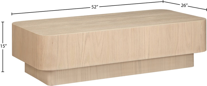 Oakmont Oak Veneer Coffee Table - Natural - M99039-C-NATURAL_7