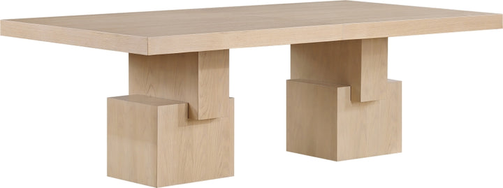 Anzio 96" - 144" Oak Veneer Extendable Dining Table - Natural - 722-T-NATURAL_6