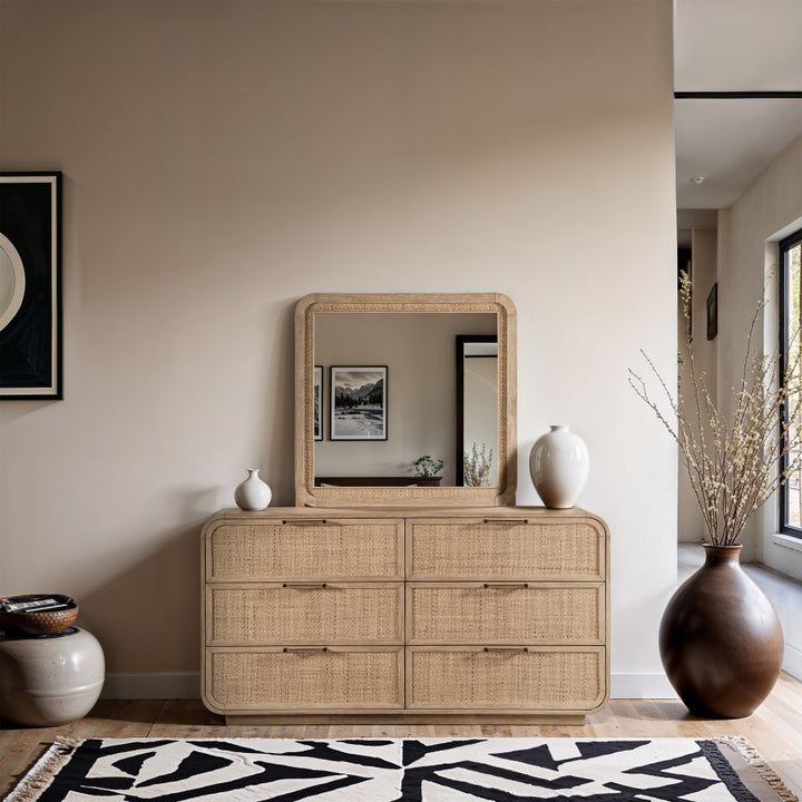 Windsor Solid Wood Dresser - Natural - 66072-D-NATURAL_2