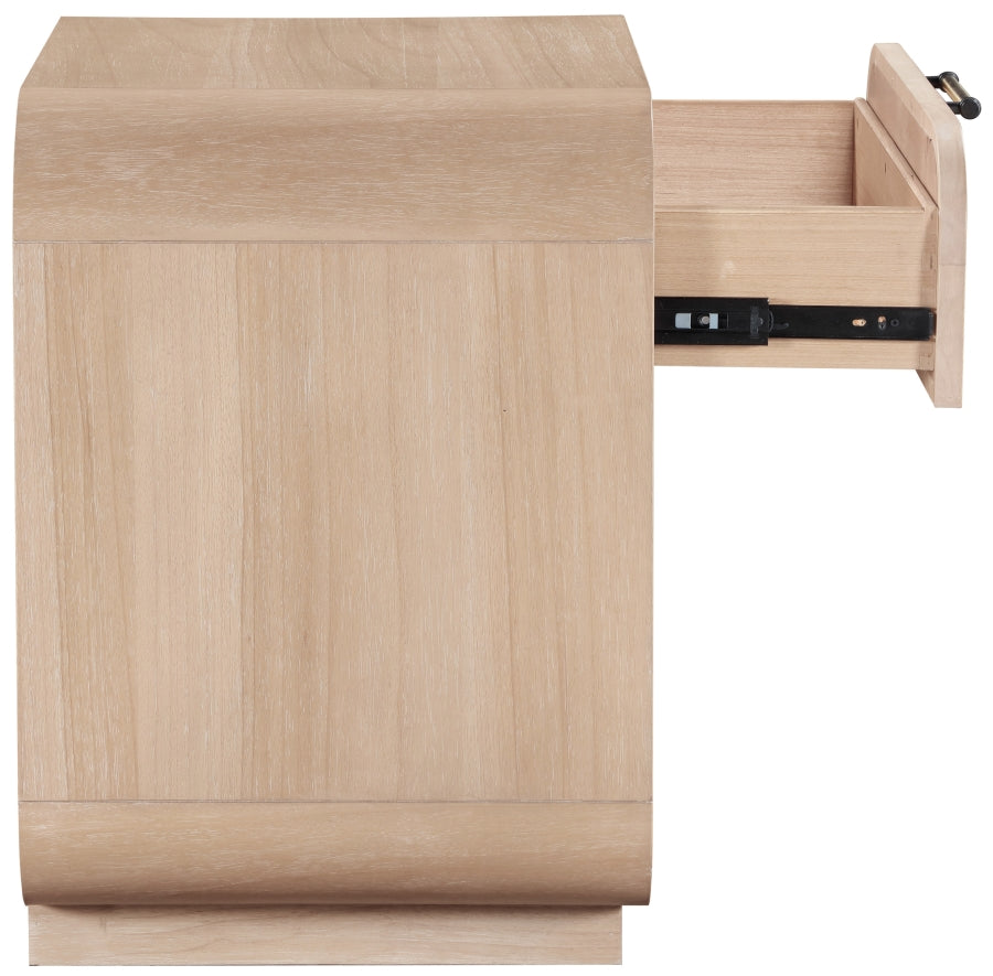 Windsor 28.5" Natural Cane And Solid Wood Nightstand - Natural - M66072-NS-NATURAL_6