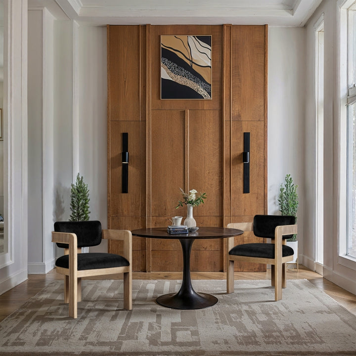 Sacha Velvet Upholstered Dining Chair - Black - 11094-C-BLACK_3