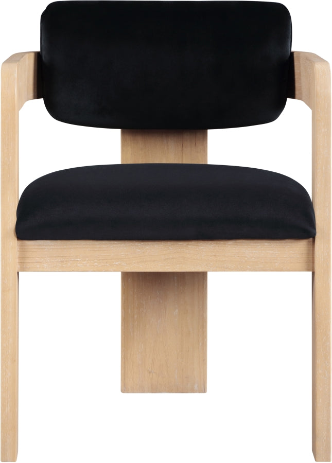 Sacha Velvet Upholstered Dining Chair - Black - 11094-C-BLACK_4