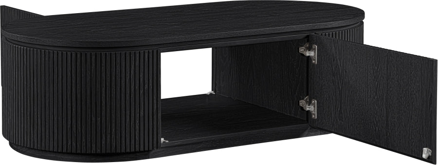 Moana Solid Wood Storage Coffee Table - Black - MERID-99085-CT-BLACK_5