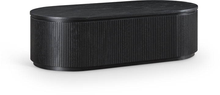 Moana Solid Wood Storage Coffee Table - Black - MERID-99085-CT-BLACK_1