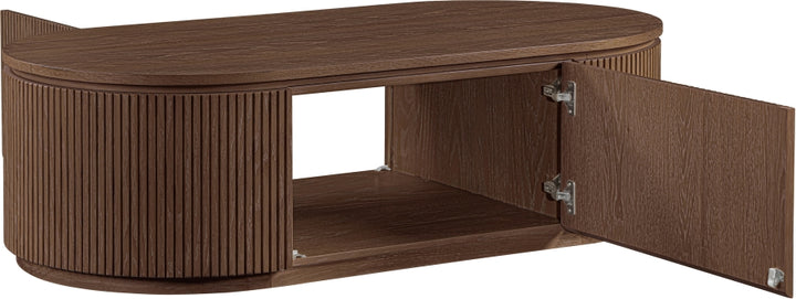 Moana Solid Wood Storage Coffee Table - Brown - MERID-99085-CT-BROWN_5