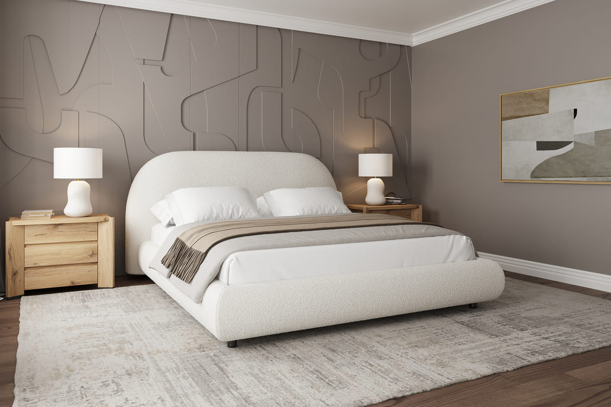 Stella Storage Bed King size with contemporary design