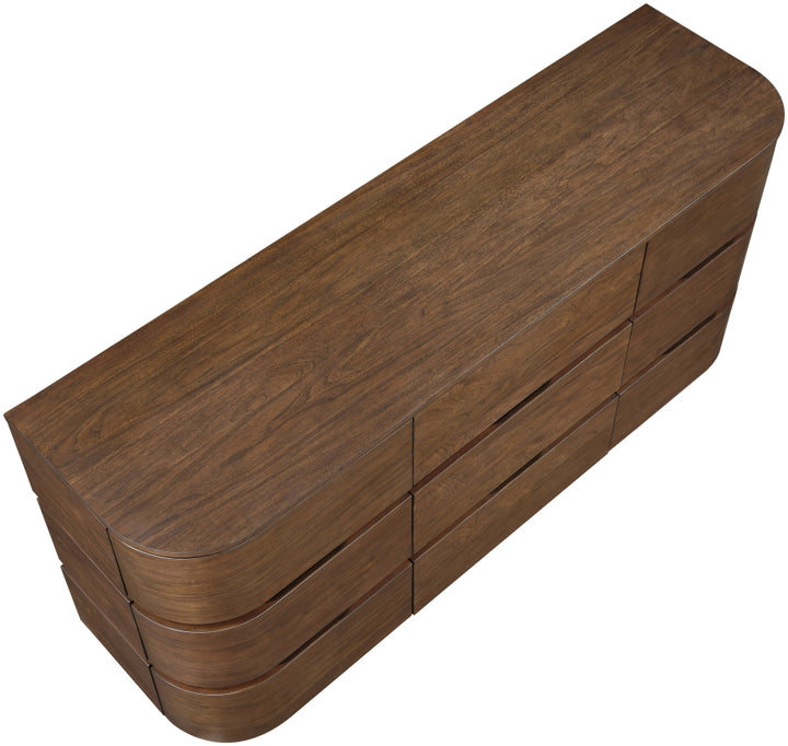 Annalise Solid Wood Dresser - Brown - MERID-859-D-BROWN_5