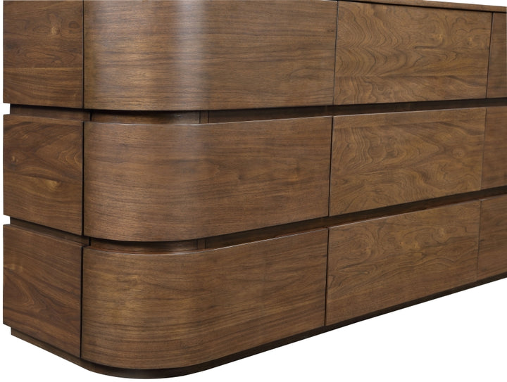 Annalise Solid Wood Dresser - Brown - MERID-859-D-BROWN_6