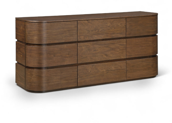 Annalise Solid Wood Dresser - Brown - MERID-859-D-BROWN_1