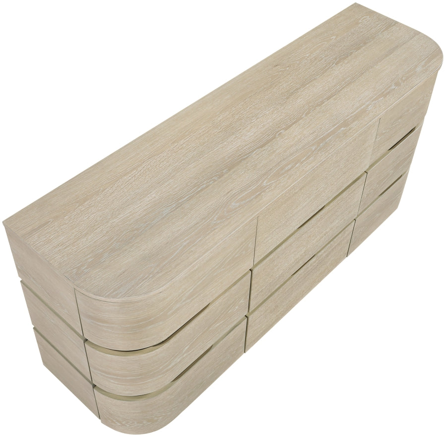 Annalise Solid Wood Dresser - Natural - MERID-859-D-NATURAL_5
