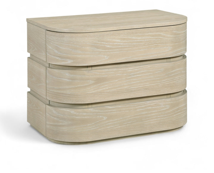 Annalise Solid Wood Nightstand - Natural - MERID-859-NS-NATURAL_1