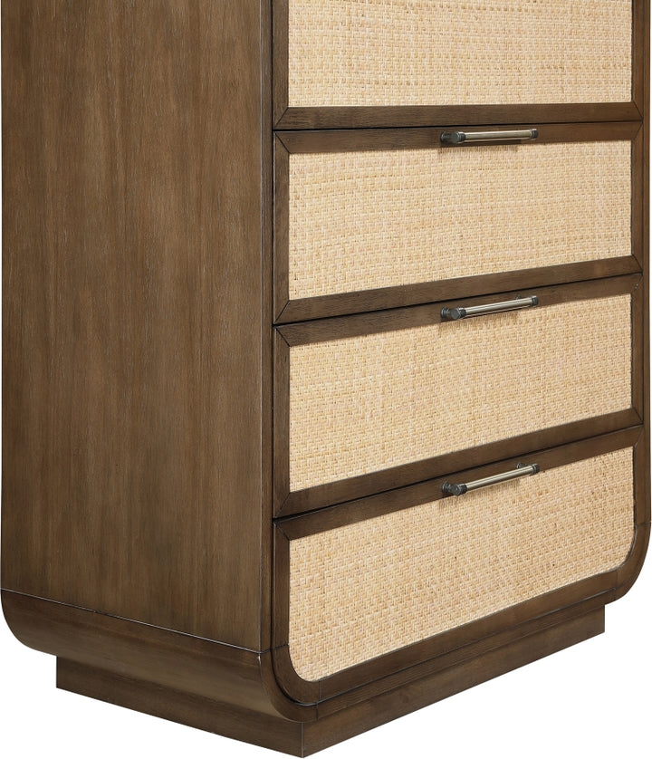 Windsor Natural Cane And Solid Wood Chest - Brown - M66072-CH-BROWN_7