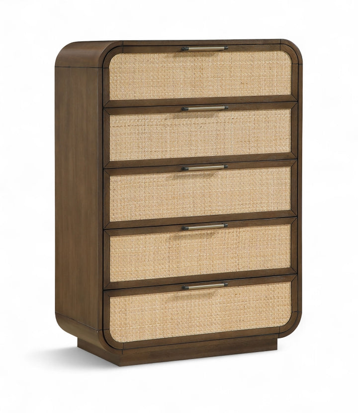Windsor Natural Cane And Solid Wood Chest - Brown - M66072-CH-BROWN_1